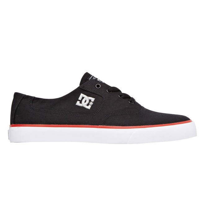 dcshoes, Men's Flash TX Shoes, BLACK/ATHLETIC RED/W (kaw) 0 Men's Flash TX Shoes Black 302911 DC Shoes