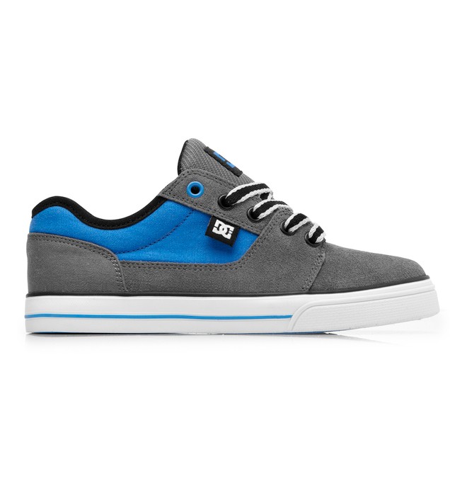 dcshoes, Kid's Bristol Shoes, BATTLESHIP/BLUE ATOL (bia) 0 Kid's Bristol Shoes Grey 303081A DC Shoes
