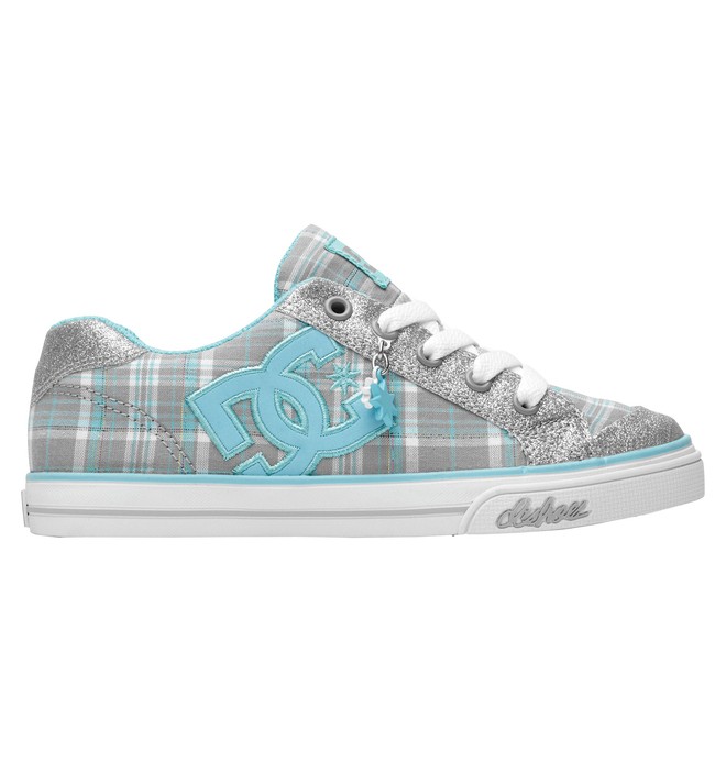 dcshoes, Girl's Chelsea Charm TX Shoes, ARMOR/OCEAN (amo) 0 Girl's Chelsea Charm TX Shoes 303082B DC Shoes