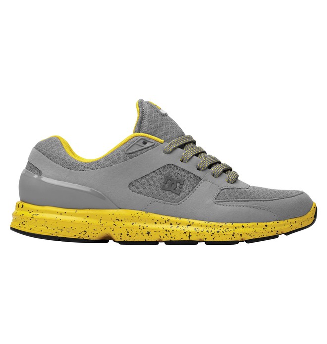 dcshoes, Men's Boost Shoes, WILD DOVE/YELLOW (1dy) 0 Men's Boost Shoes 303186 DC Shoes