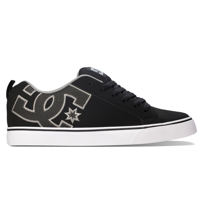 dcshoes, Men's Court Vulc SE Shoes, BLACK WASH (bw8) 0 Men's Court Vulc SE Shoes Black 303187 DC Shoes