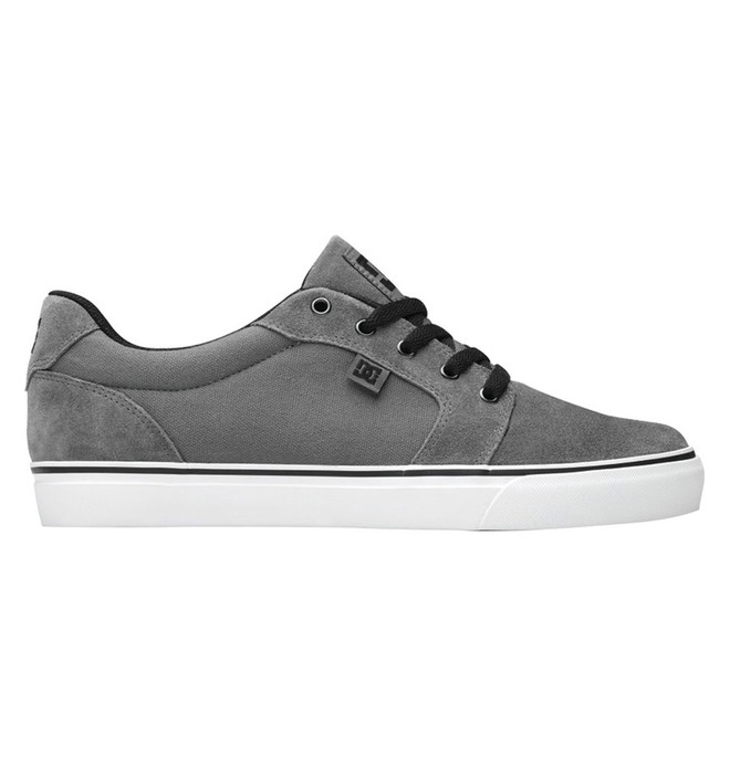 dcshoes, Men's Anvil Shoes, BATTLESHIP (bs6) 0 Men's Anvil Shoes Grey 303190 DC Shoes