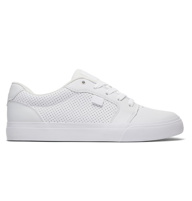 dcshoes, Men's Anvil Shoes, WHITE/WHITE/GUM (hwg) 0 Men's Anvil Shoes White 303190 DC Shoes