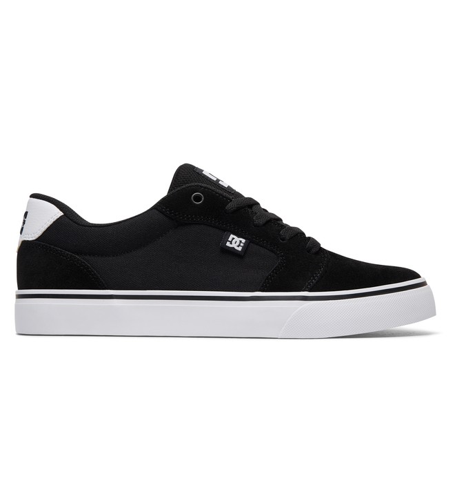 dcshoes, Men's Anvil Shoes, BLACK/BLACK/WHITE (xkkw) 0 Men's Anvil Shoes Black 303190 DC Shoes