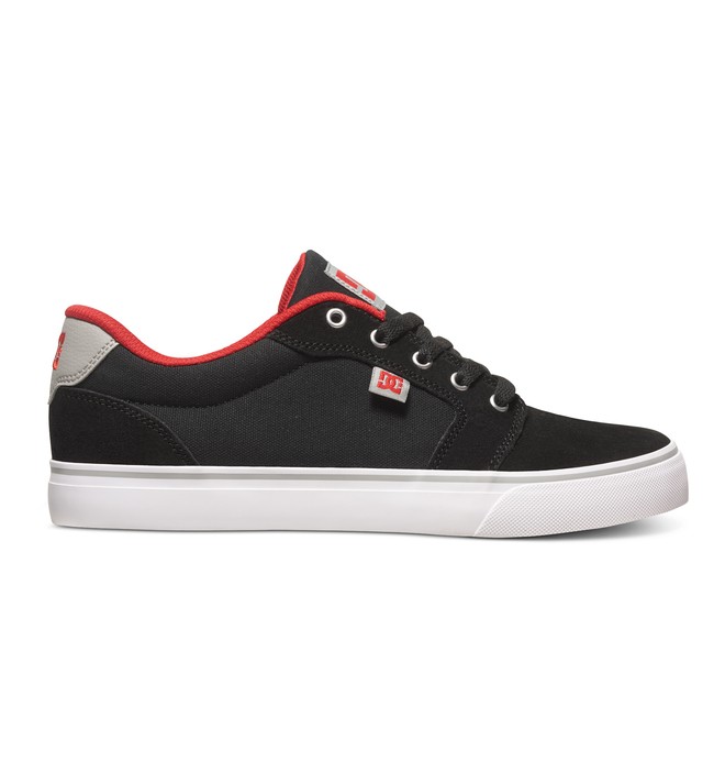 dcshoes, Men's Anvil Shoes, BLACK/RED/GREY (xkrs) 0 Men's Anvil Shoes Black 303190 DC Shoes