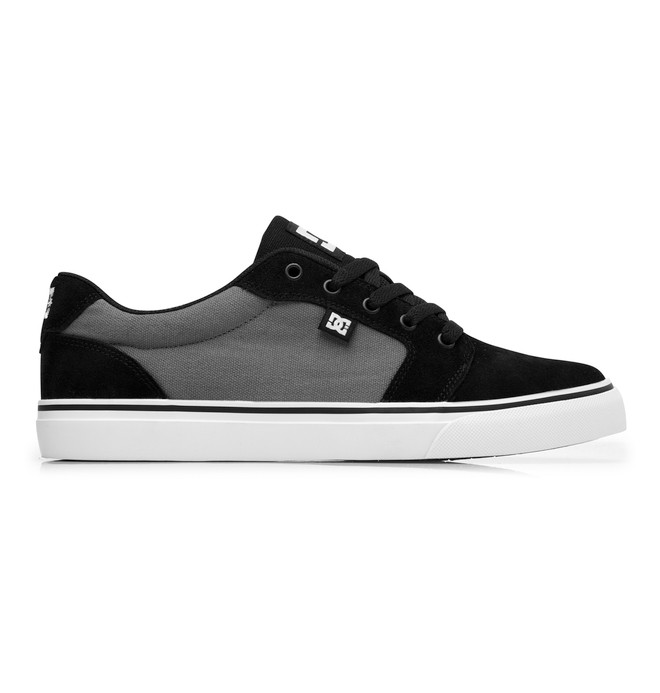 dcshoes, Men's Anvil Shoes, BLACK/WHITE/BATTLESH (kwt) 0 Men's Anvil Shoes White 303190 DC Shoes