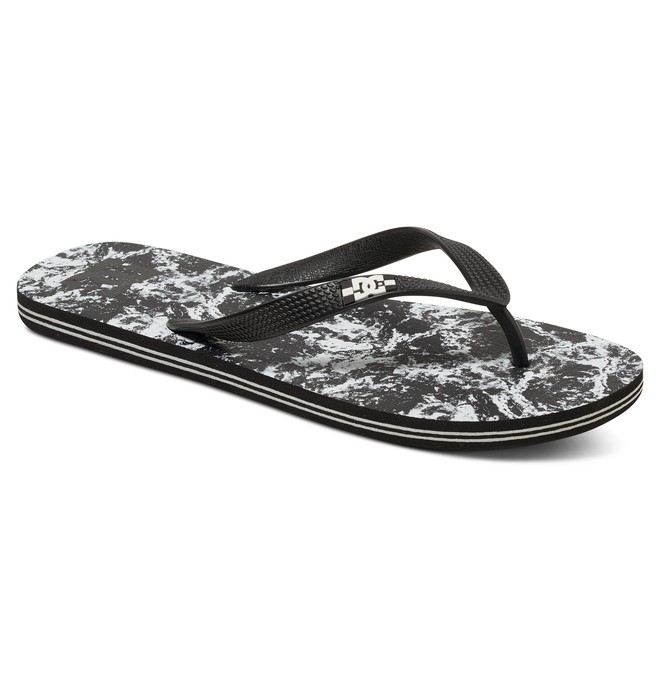 dcshoes, Men's Spray Graffik Flip flops, BLACK/SPLATTER (bs5) 0 Men's Spray Graffik Flip flops Black 303276 DC Shoes