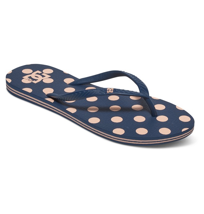 dcshoes, Spray Graffik - Flip-Flops, NAVY (410) 0 Spray Graffik - Flip-Flops Blue 303363 DC Shoes