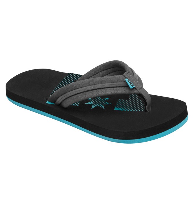 dcshoes, Kids Central Sandals, BLACK/BLUE (bkb) 0 Kids Central Sandals 303390 DC Shoes