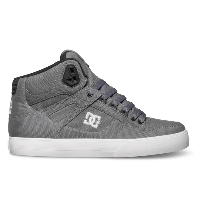 dcshoes, Spartan Hi Wc Tx, GREY/GUM (2gg) 0 Spartan Hi Wc Tx Grey 303435 DC Shoes