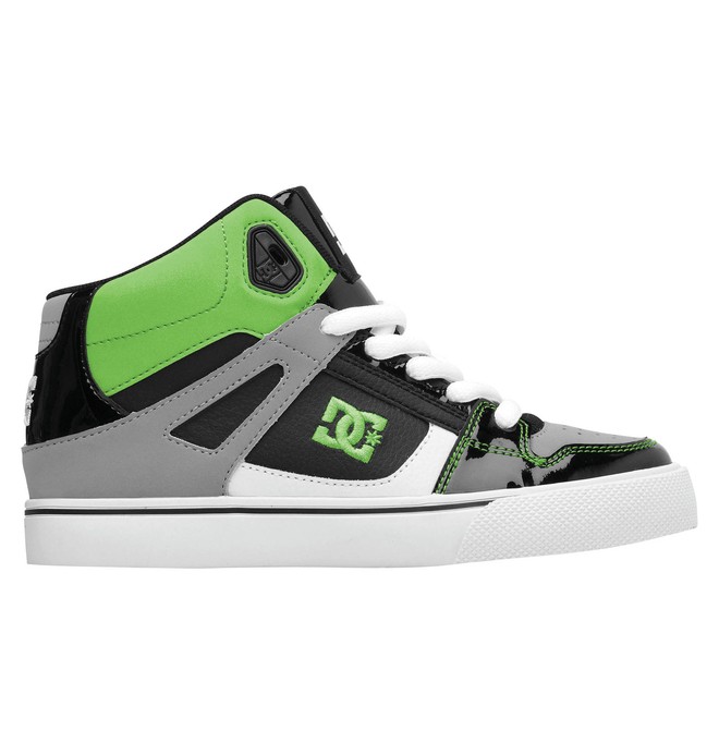 dcshoes, Kid's 4-7 Spartan High-Top Shoes, BLACK/BATTLESHIP/SOF (0bs) 0 Kid's 4-7 Spartan High-Top Shoes 303499A DC Shoes