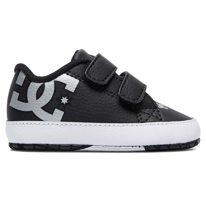 dcshoes, Baby's Court Graffik Shoes, BLACK/SILVER (bs2) 0 Baby's Court Graffik Shoes Black 320039 DC Shoes