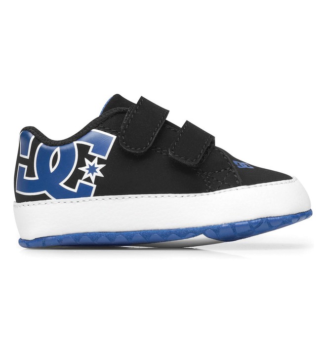 dcshoes, Baby's Court Graffik Shoes, BLACK/WHITE/ROYAL (bwr) 0 Baby's Court Graffik Shoes Black 320039 DC Shoes