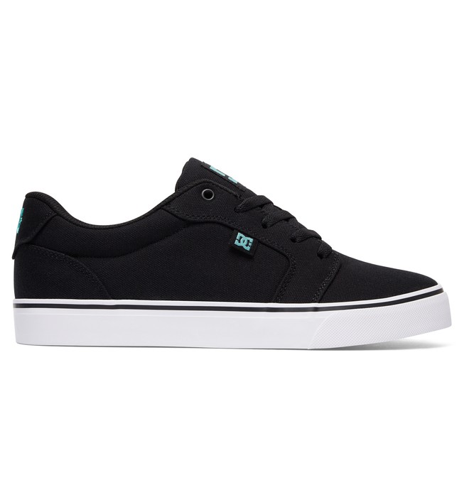 dcshoes, Men's Anvil TX Shoes, BLACK/TURQUOISE (btu) 0 Men's Anvil TX Shoes Black 320040 DC Shoes