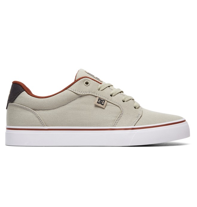 dcshoes, Men's Anvil TX Shoes, TAUPE/STONE (ts1) 0 Men's Anvil TX Shoes Brown 320040 DC Shoes