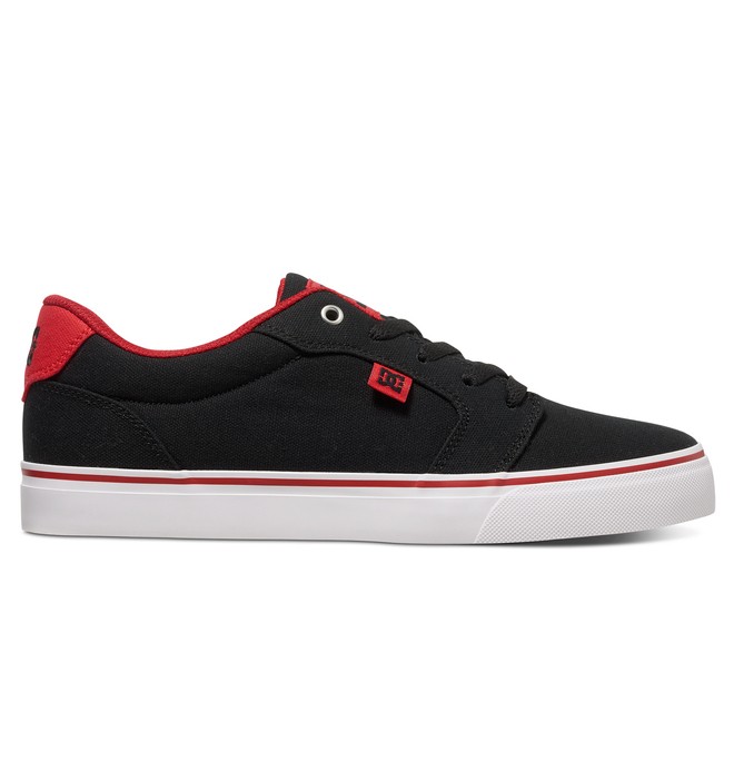 dcshoes, Men's Anvil TX Shoes, BLACK/RED/WHITE (xkrw) 0 Men's Anvil TX Shoes Black 320040 DC Shoes