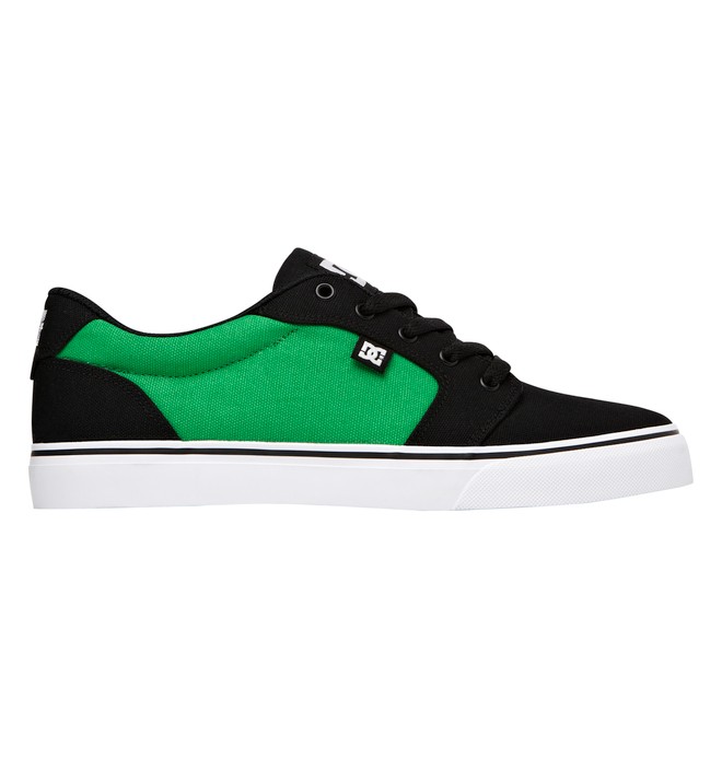 dcshoes, Men's Anvil TX Shoes, BLACK/EMERALD (bem) 0 Men's Anvil TX Shoes Black 320040 DC Shoes