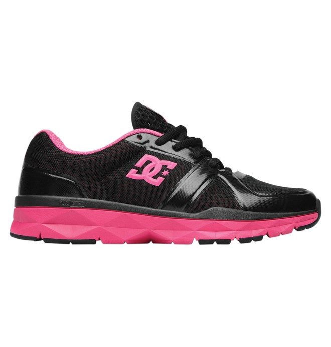 dcshoes, Women's Unilite Trainer Shoes, BLACK/FLUORESCENT PI (kfp) 0 Women's Unilite Trainer Shoes Black 320054 DC Shoes