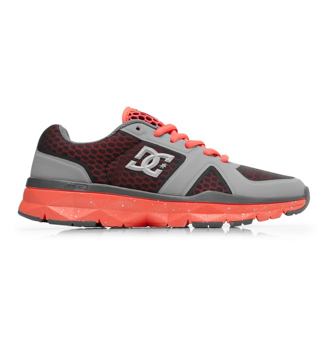dcshoes, Women's Unilite Trainer Shoes, GREY/RED (grf) 0 Women's Unilite Trainer Shoes Grey 320054 DC Shoes
