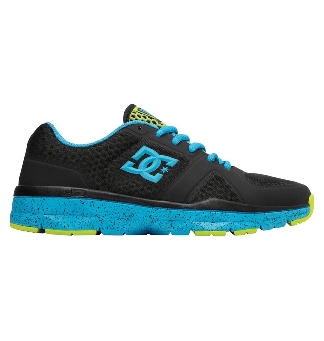 dcshoes, Women's Unilite Trainer Shoes, BLACK/TURQUOISE/SOFT (bqs) 0 Women's Unilite Trainer Shoes Black 320054 DC Shoes