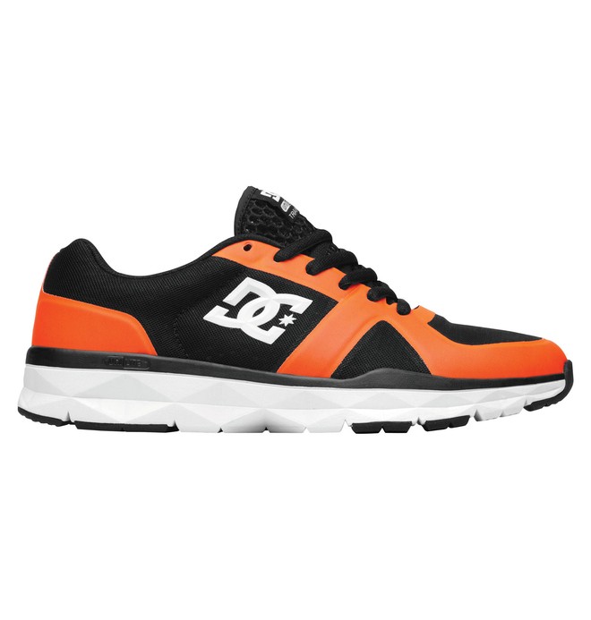 dcshoes, Men's Unilite Trainer Shoes, BLACK/FLUORESCENT OR (kfo) 0 Men's Unilite Trainer Shoes Black 320057 DC Shoes
