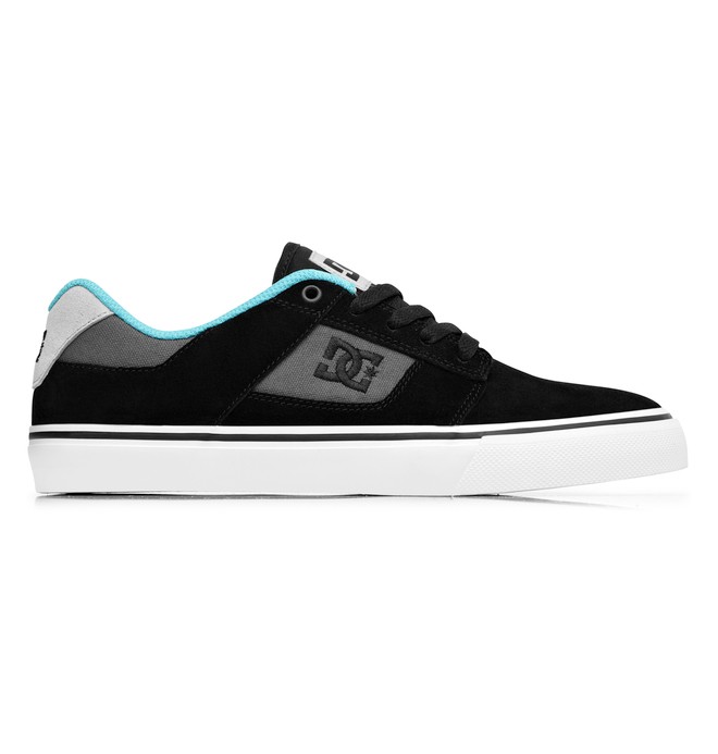 dcshoes, Men's Bridge Shoes, BLACK/LT BLUE (klb) 0 Men's Bridge Shoes Black 320096 DC Shoes