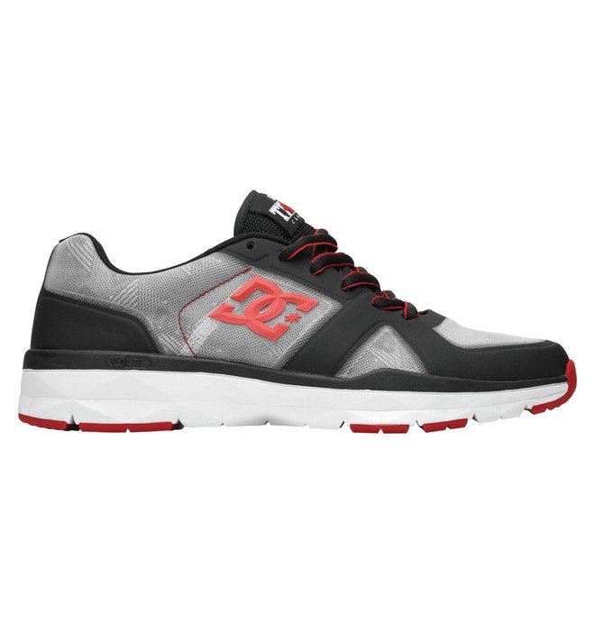 dcshoes, Men's Trey Canard Unilite Trainer, BLACK/WHITE/ATHLETIC RED (bwa) 0 Men's Trey Canard Unilite Trainer 320100 DC Shoes