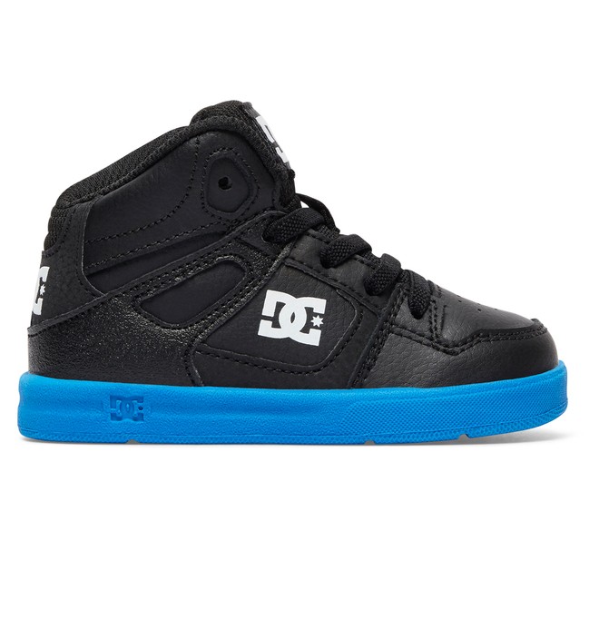 dcshoes, Toddler's Rebound UL High-Top Shoes, BLACK/ROYAL (br4) 0 Toddler's Rebound UL High-Top Shoes Black 320167 DC Shoes