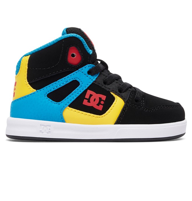 dcshoes, Rebound Ul - Scarpe alte, BLACK/MULTI/WHITE (kmw) 0 Rebound Ul - Scarpe alte Orange 320167 DC Shoes