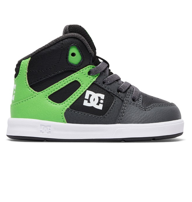 dcshoes, Rebound Ul - High-Top Shoes, GREEN/GREY/WHITE (xgsw) 0 Rebound Ul - High-Top Shoes Green 320167 DC Shoes
