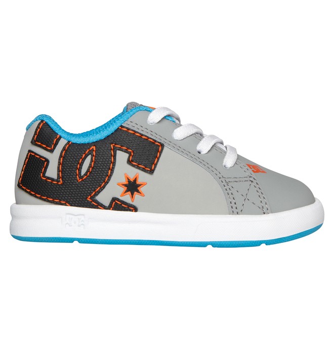 dcshoes, Toddler Court Graffik Elastic UL Slip On Shoes, GREY (gry) 0 Toddler Court Graffik Elastic UL Slip On Shoes Grey 320168 DC Shoes