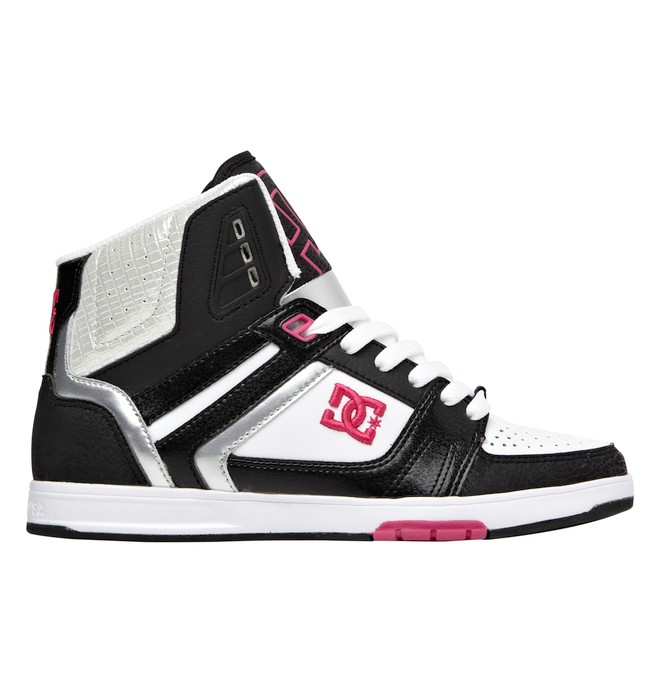 dcshoes, Women's Stance HI Shoes, WHITE/BLACK/AZELA PINK (wkz) 0 Women's Stance HI Shoes White 320182 DC Shoes
