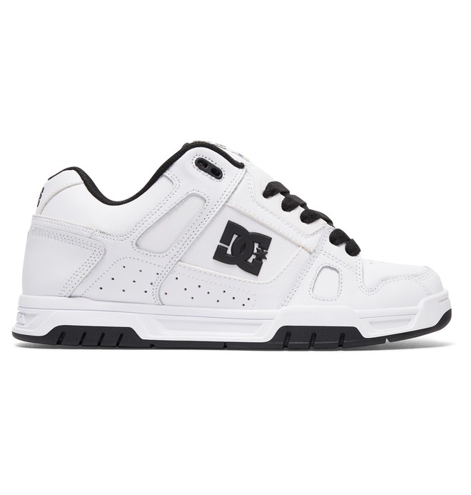 dcshoes, Men's Stag Shoes, WHITE/WHITE/BLACK (whb) 0 Men's Stag Shoes White 320188 DC Shoes