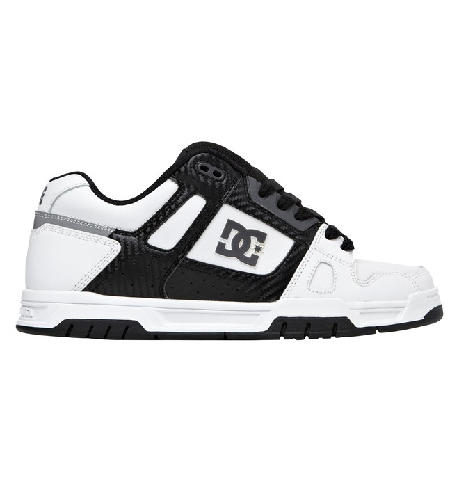 dcshoes, Men's Stag Shoes, WHITE/BLACK BASIC (wk3) 0 Men's Stag Shoes White 320188 DC Shoes