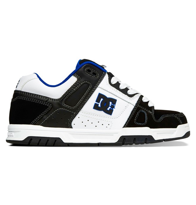 dcshoes, Men's Stag Shoes, WHITE/BLACK/BLUE (xwkb) 0 Men's Stag Shoes White 320188 DC Shoes