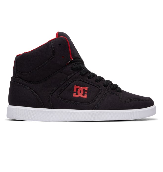 dcshoes, Men's Union Hi TX Shoes, BLACK/RED/BLACK (xkrk) 0 Men's Union Hi TX Shoes Black 320264 DC Shoes