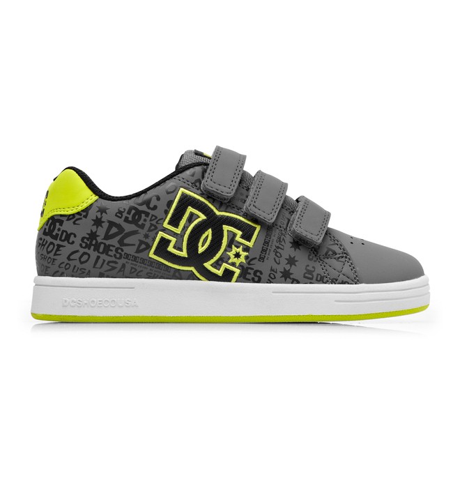 dcshoes, Character V - Low Top Skaterschuhe, GREY/YELLOW (gy1) 0 Character V - Low Top Skaterschuhe 320330A DC Shoes