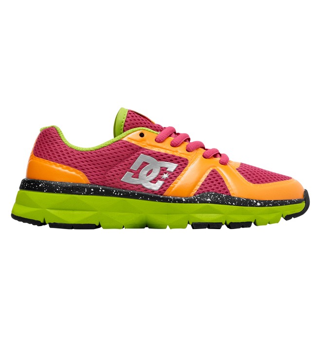 dcshoes, Kid's Unilite Trainer Shoes, HOT PINK (674) 0 Kid's Unilite Trainer Shoes 320342A DC Shoes