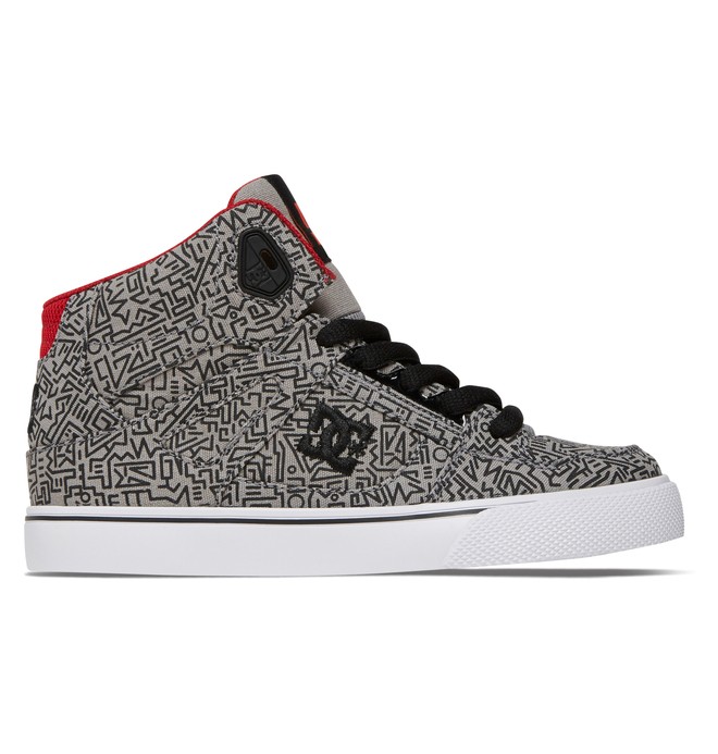 dcshoes, Kid's Spartan High SP Shoes, BLACK GRAPHIC (bgp) 0 Kid's Spartan High SP Shoes 320357B DC Shoes