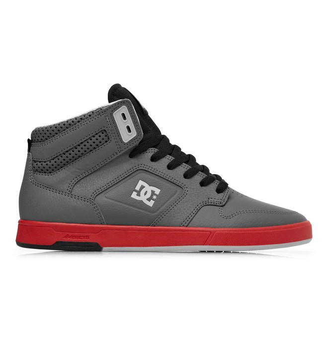 dcshoes, Men's Nyjah High Top Shoes, BATTLESHIP/TRUE RED (bt4) 0 Men's Nyjah High Top Shoes Black 320361 DC Shoes
