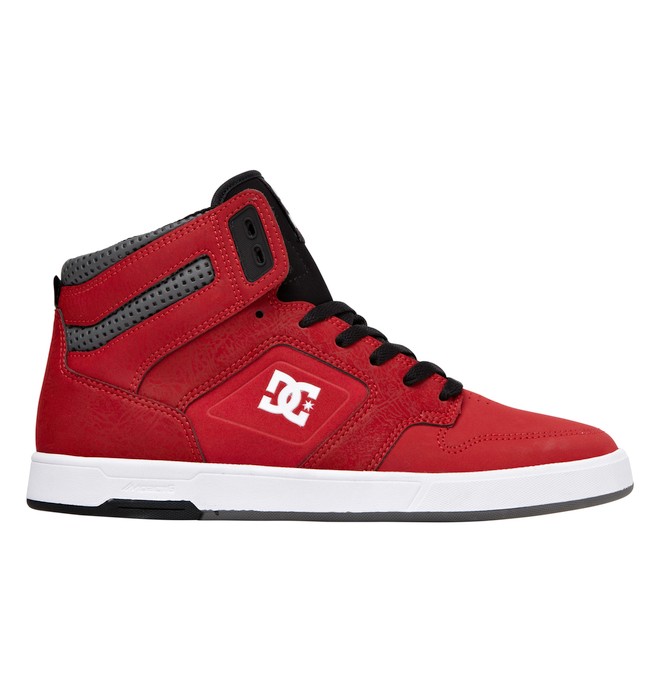 dcshoes, Men's Nyjah High Top Shoes, RED/DARK GREY (rg3) 0 Men's Nyjah High Top Shoes Red 320361 DC Shoes