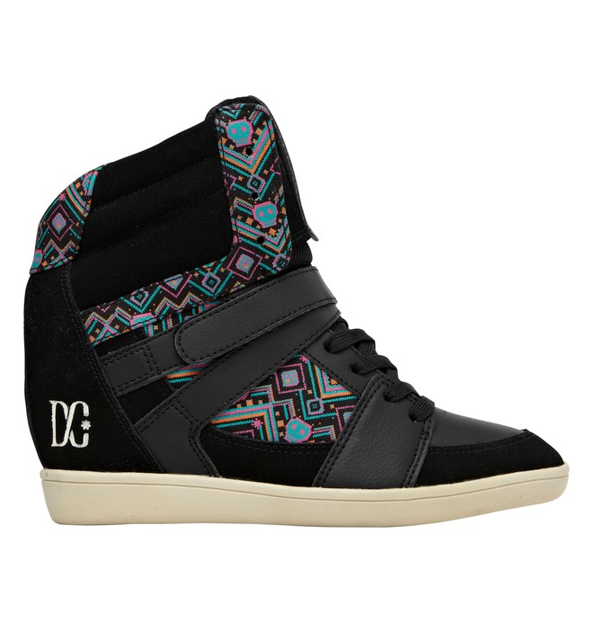 dcshoes, Mirage Mid Shoes, BLACK/MULTI (kmi) 0 Mirage Mid Shoes Black 320366 DC Shoes