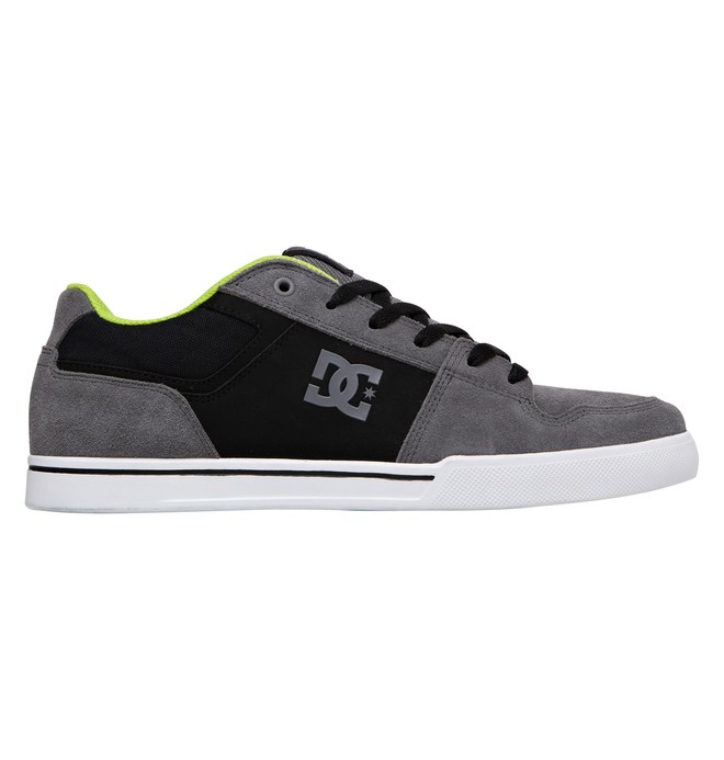 dcshoes, Men's Match 2 Shoes, BATTLESHIP/LIME (gli) 0 Men's Match 2 Shoes Grey 320379 DC Shoes