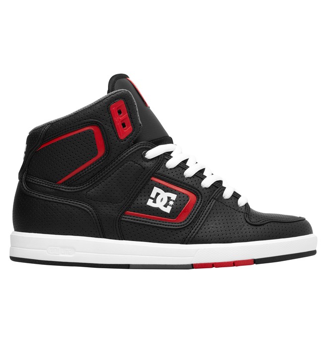 dcshoes, Men's Rob Dyrdek Factory Lite HI Shoes, BLACK/WHITE/TRUE RED (bwu) 0 Men's Rob Dyrdek Factory Lite HI Shoes Red 320412 DC Shoes