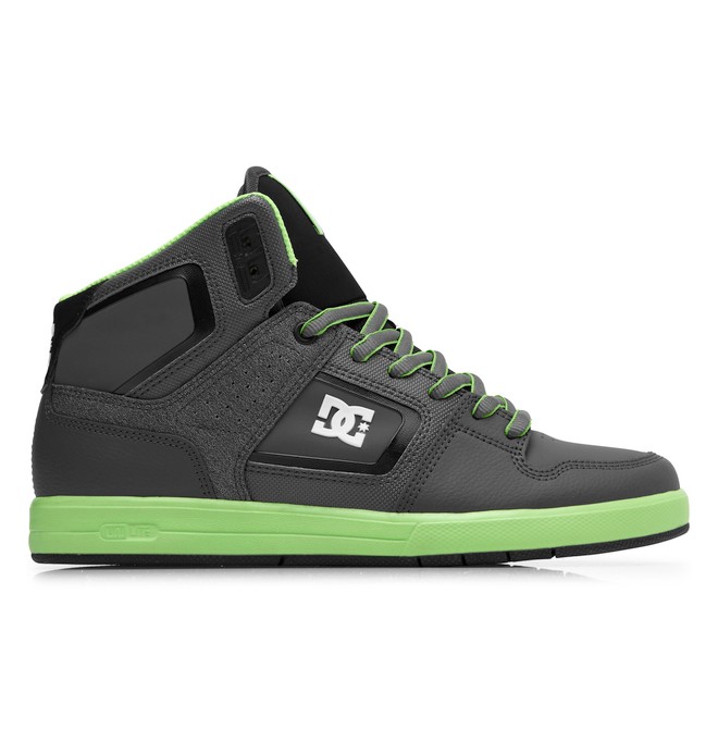 dcshoes, Men's Rob Dyrdek Factory Lite HI Shoes, DARK SHADOW/BLACK/LI (skl) 0 Men's Rob Dyrdek Factory Lite HI Shoes Black 320412 DC Shoes