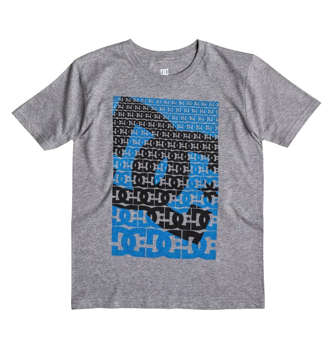 dcshoes, Kid's 2-7 Vanishing Tee, Gargoyle - Solid (kpc0) 0 Kid's 2-7 Vanishing Tee 50654904 DC Shoes