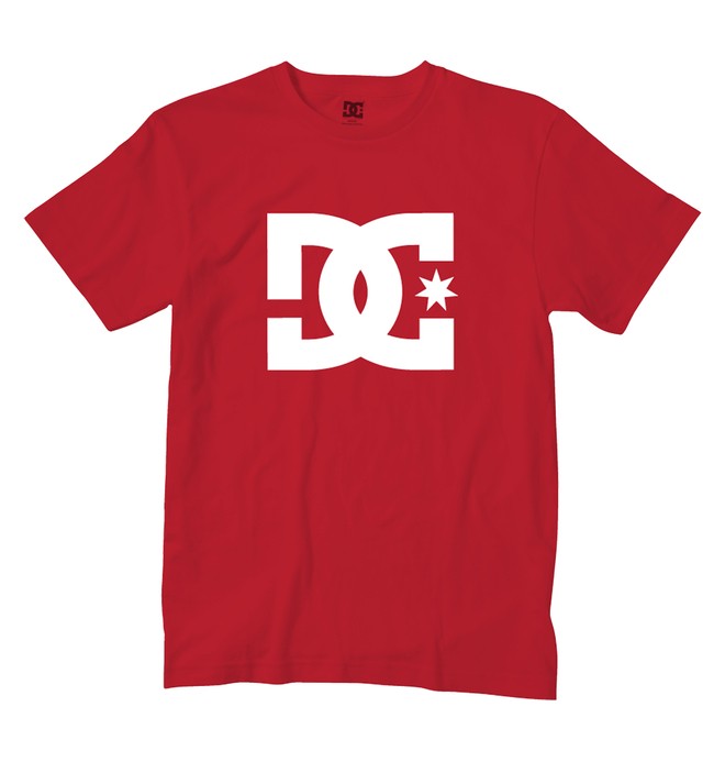 dcshoes, Star Tee, RED/WHITE (xrrw) 0 Star Tee Red 51200063 DC Shoes