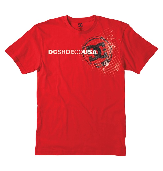 dcshoes, Men's RPM Tee, ATHLETIC RED (ath) 0 Men's RPM Tee 51200550 DC Shoes