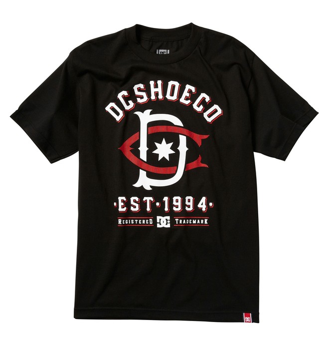 dcshoes, Men's Rob Dyrdek Throwback 2 Tee, BLACK (blk) 0 Men's Rob Dyrdek Throwback 2 Tee 51200625 DC Shoes