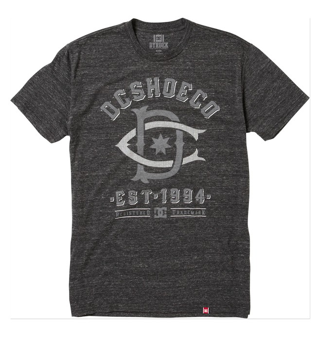 dcshoes, Men's Rob Dyrdek Throwback 2 Tri-Blend Tee, HEATHER CHARCOAL (ch1) 0 Men's Rob Dyrdek Throwback 2 Tri-Blend Tee 51200628 DC Shoes